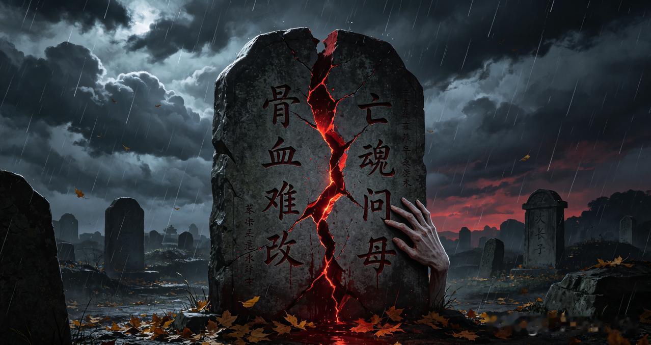 黄泉泣问：一碑错字，负我半生骨血情
 
十月怀胎，血脉生根，我卑微唤你一声娘。黄