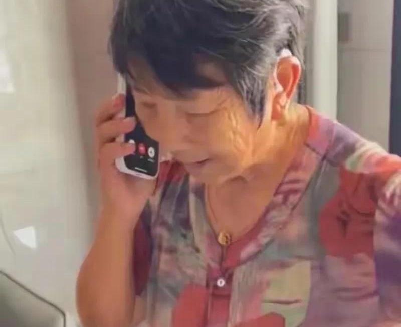 在北京儿子家住了七天，这位农村母亲没吵没闹，自己买了张回老家的火车票。中秋那天儿