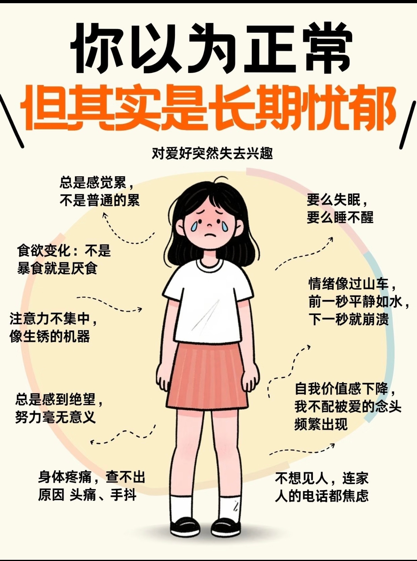 我竟然一条都不符合，谢天谢地！