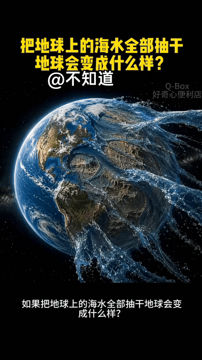 有人
居然想把地球上的水抽干
