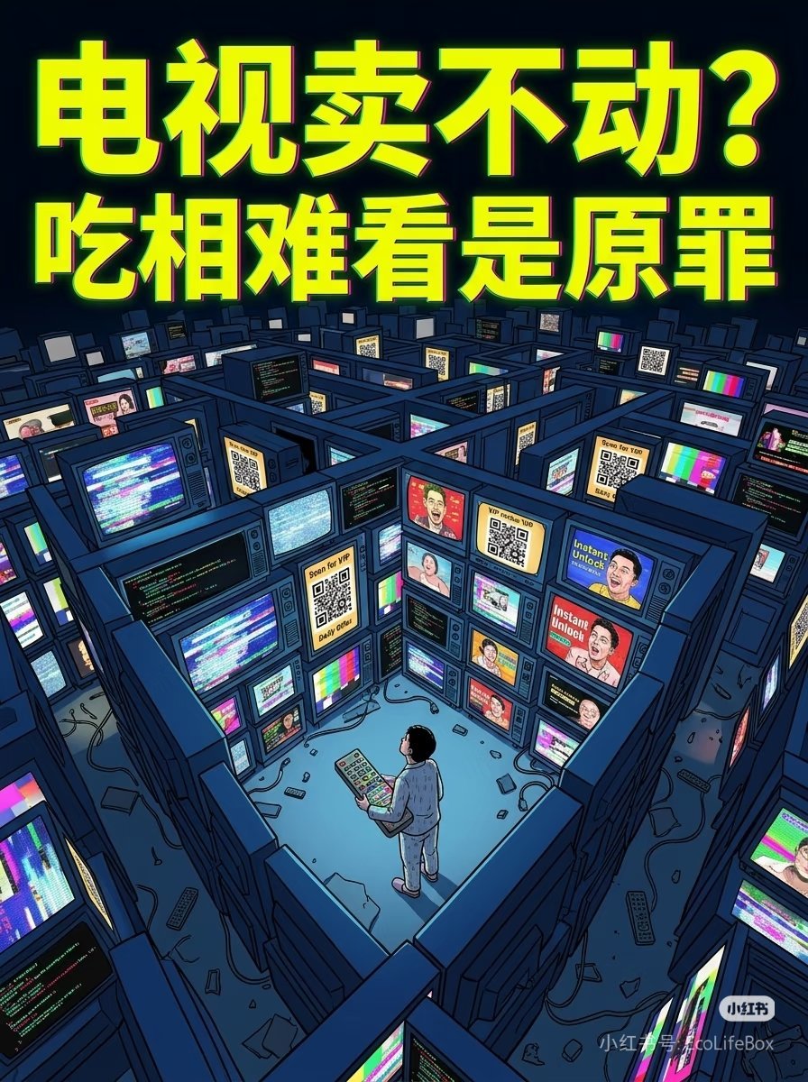 国内一年仅卖2763万台彩电电视📺家里可以不看，但是家里要有!再有就是看个电视