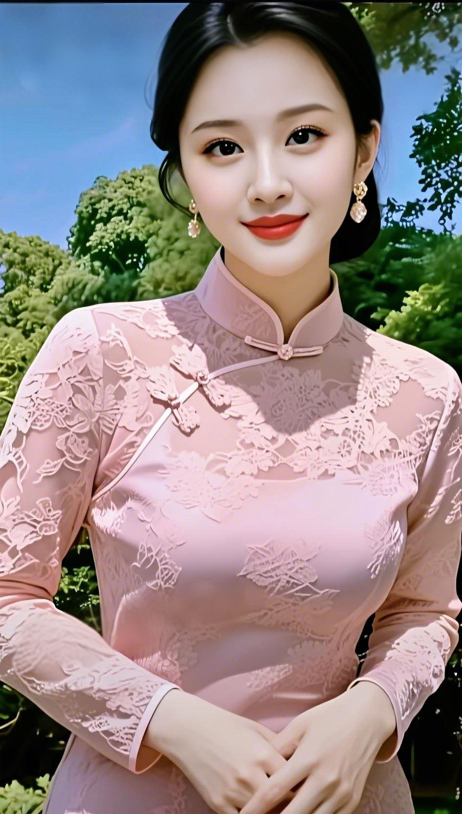 浅夏林间清景
 
晴光漫过层叠翠枝，澄澈蓝天衬得草木鲜活温润。微风拂动树梢，枝叶