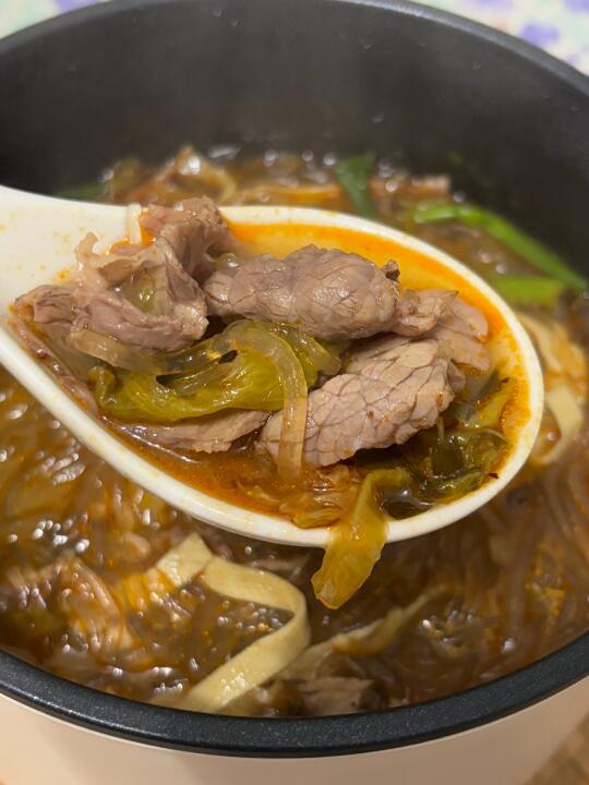 尊嘟香麻了🤤吃到好吃的能嗦到肉肉的牛肉粉