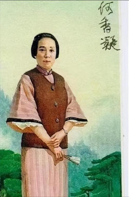 何香凝敢在蒋介石面前把门摔得震天响，不是仗着身后有兵有枪，而是她身上戳着一根谁也