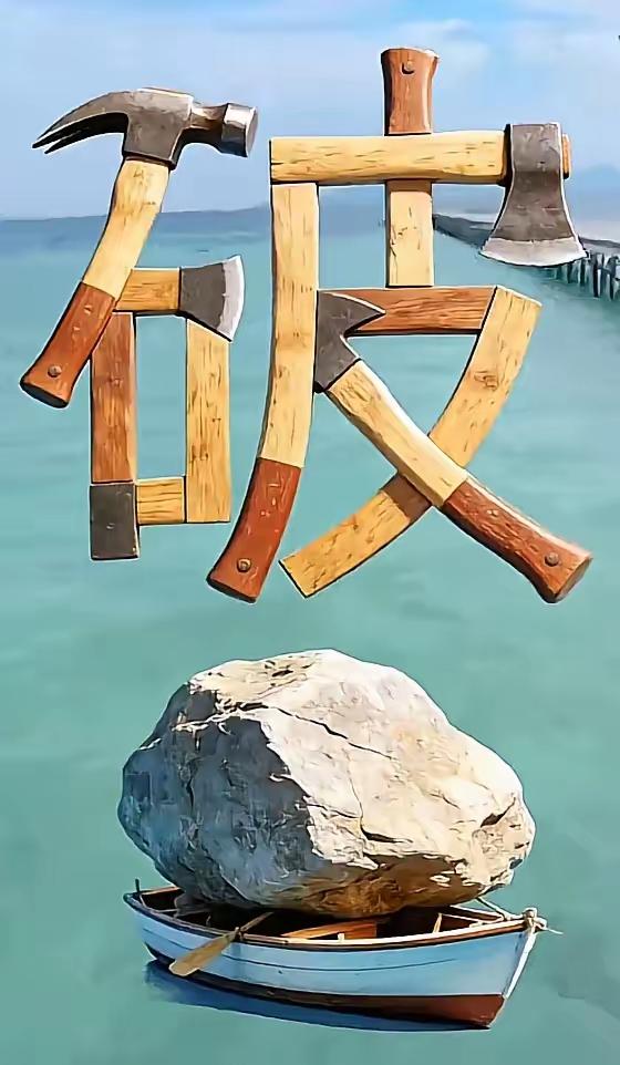打一成语。