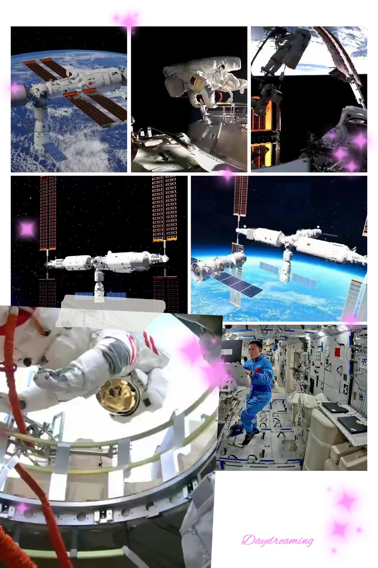 神舟二十一号航天员出舱太燃了！临时加测神舟二十号舷窗裂纹，还还原了太空真面目，所