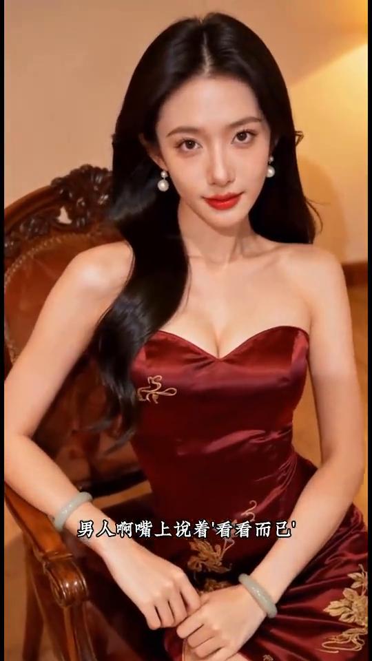 当灯光打在她混血脸庞的所有疲惫，男人嘴上说着"看看而已"，却在她wink时偷偷保