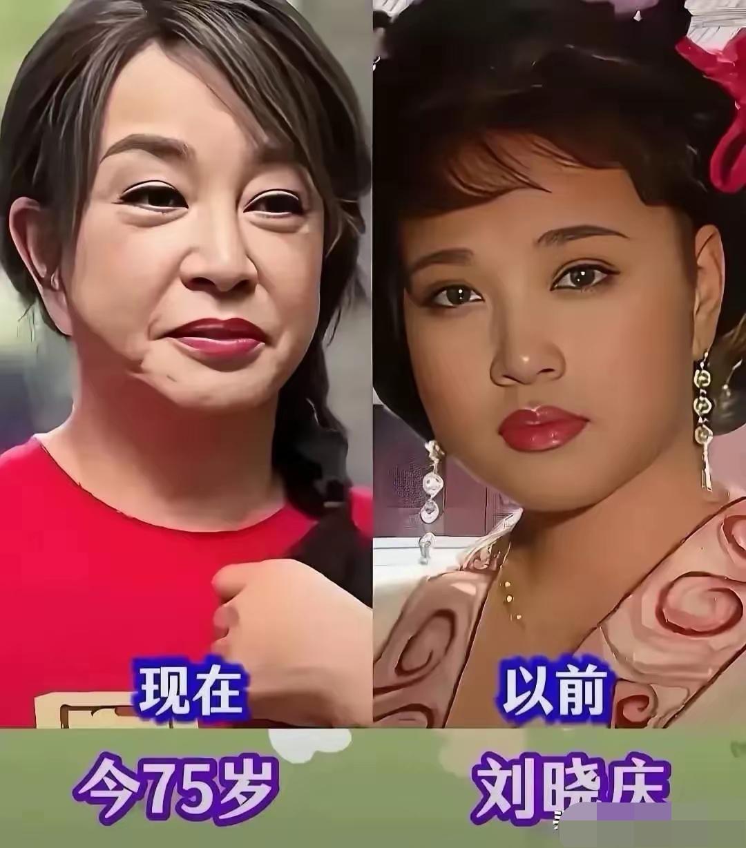回望昔日荧幕佳人，各有惊艳风华。刘晓庆年轻时脸蛋圆润饱满，眉眼甜甜的，自带独一份