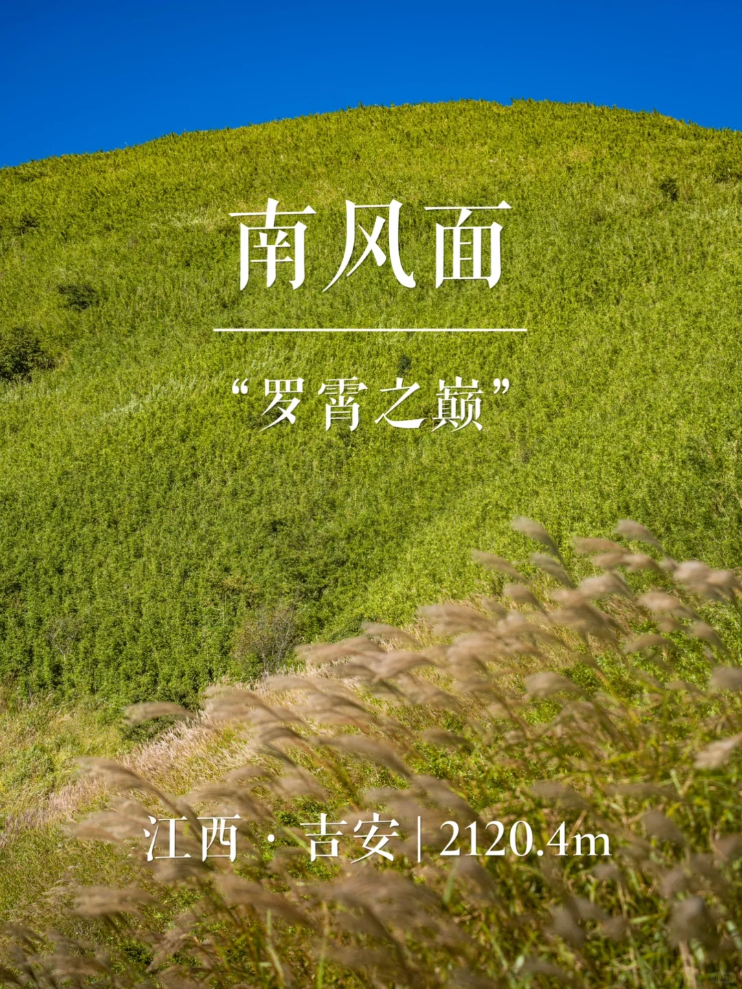 “罗霄之巅”南风面 | 华南名山录