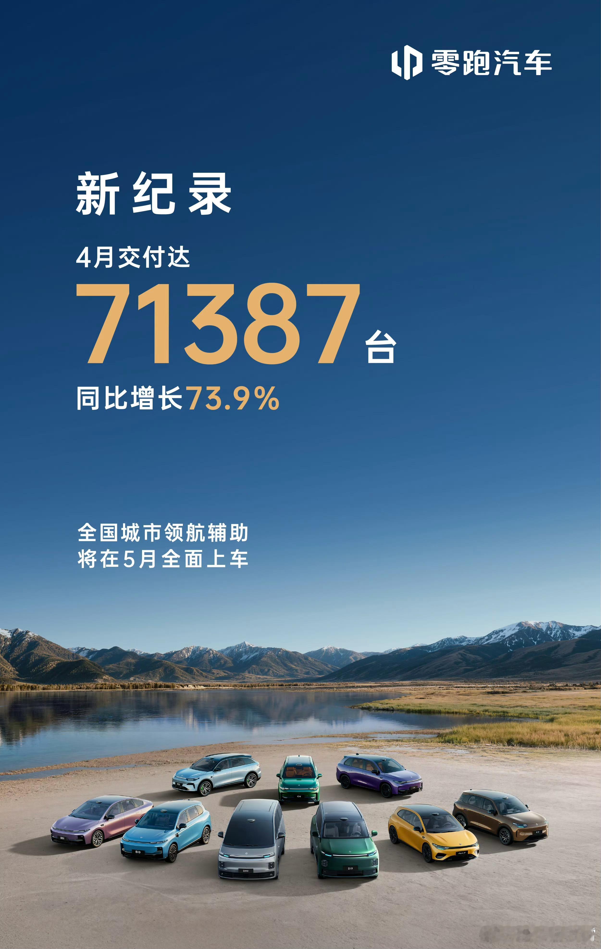 【2026年4月各家新能源车企销量汇总】①、比亚迪：32.1万辆        