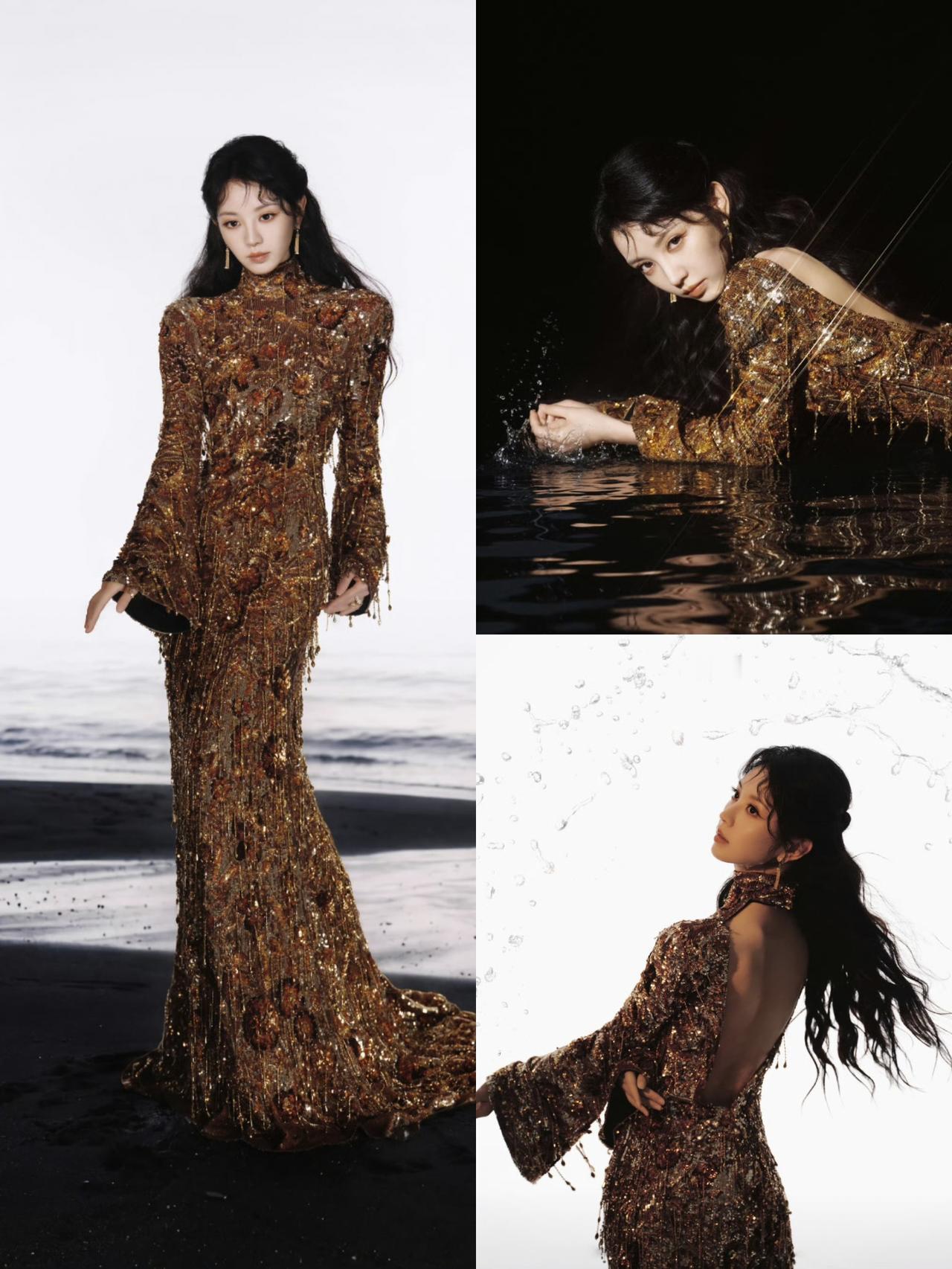 应该不止我一个人发现了，
田曦薇星光大赏的这件裙子不简单，
查了一下才发现，这个