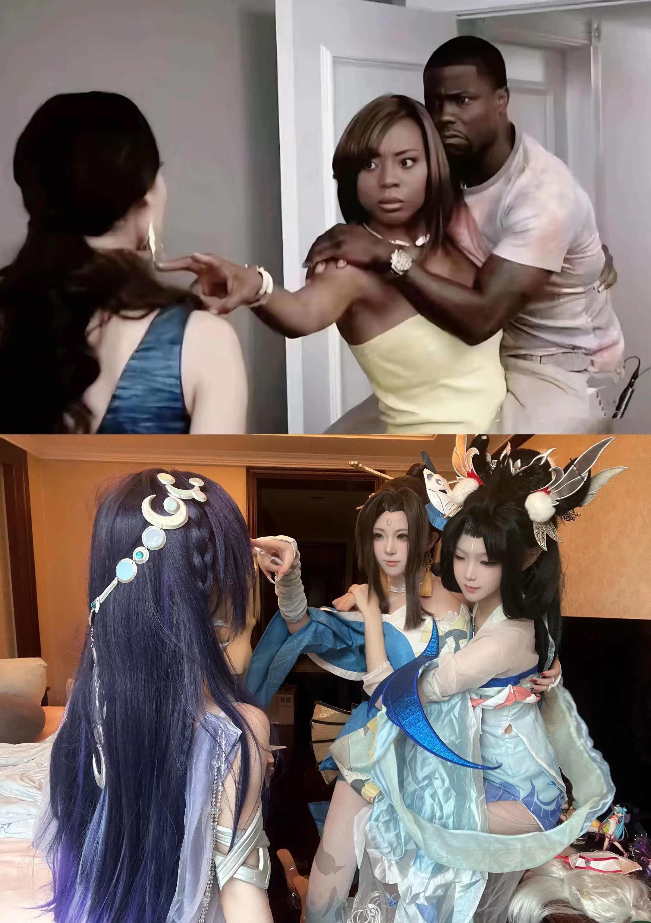 我们玩中路的精神状态就这样