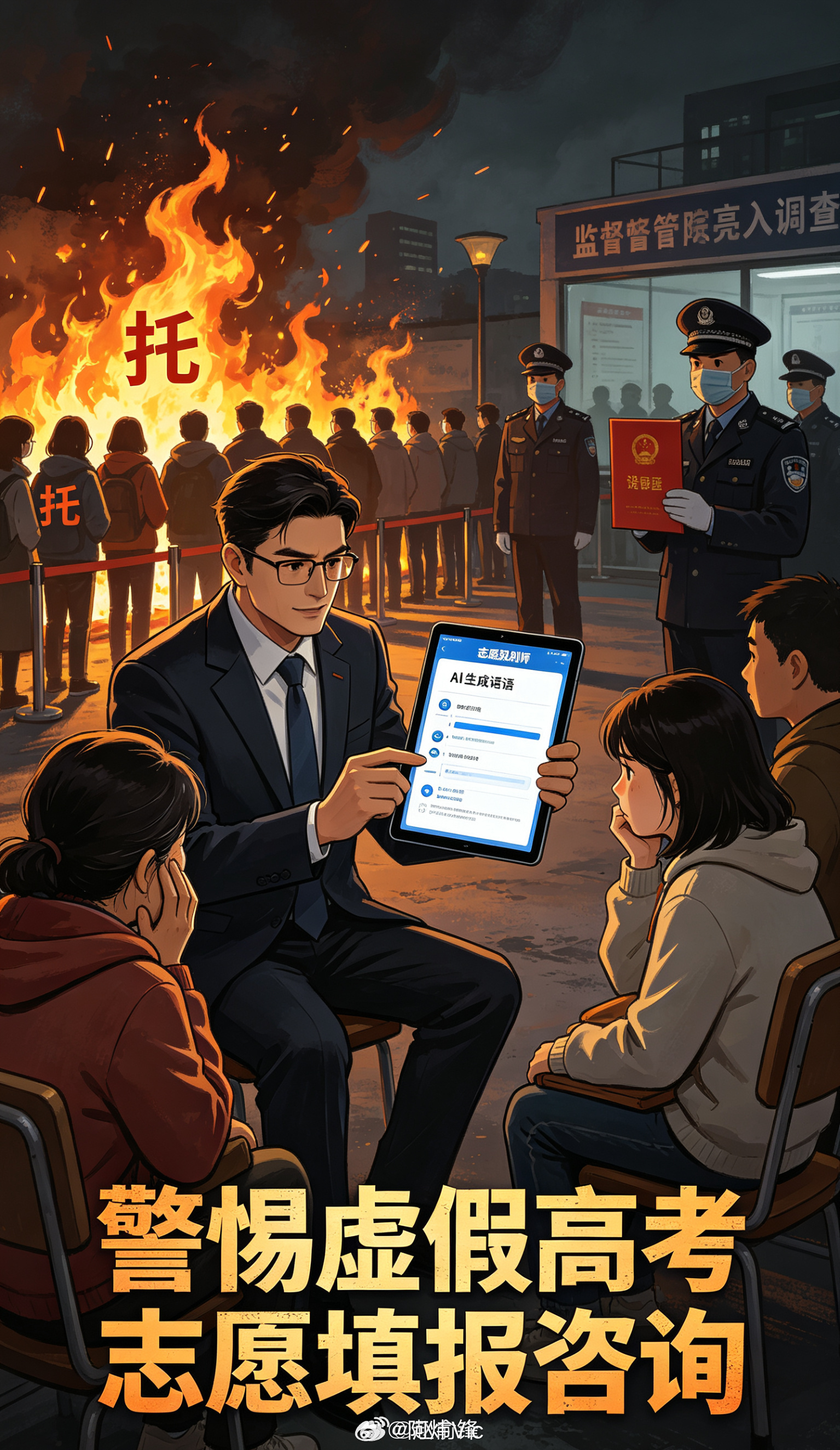【监管介入虚假高报师倒卖千问报告】这些所谓志愿规划师实为销售，大多入职不足两月，