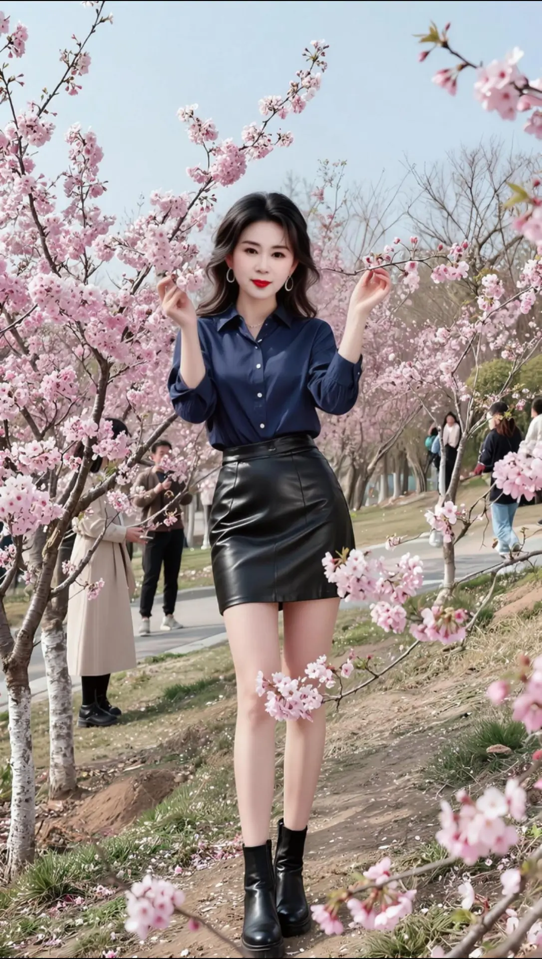 AI春景生活照 随变ai随便玩