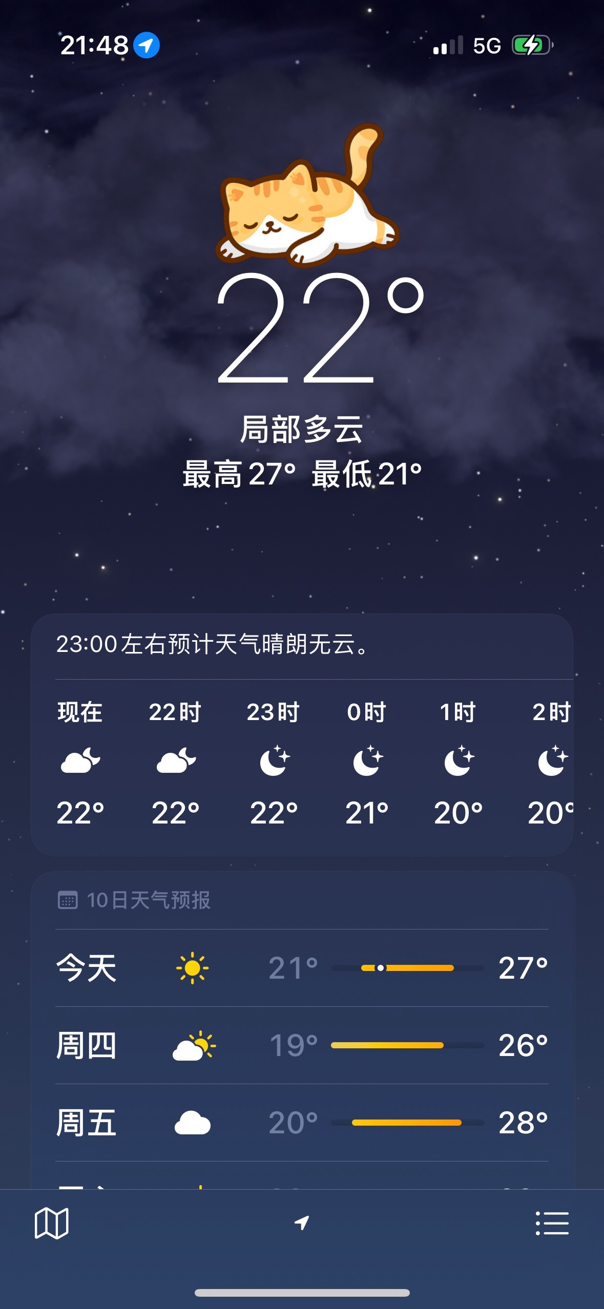 今晚躺床上门窗串风真的凉嗖嗖的明天上班我要带个厚外套[笑cry] ​​​
