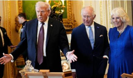 确定了！英国过往将要对美国进行国事访问，而且还要参加美国建国250周年庆典。
 