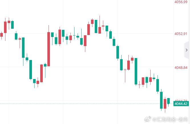 刚刚没进到的，黄金4044多，止损4038，看4054外汇黄金