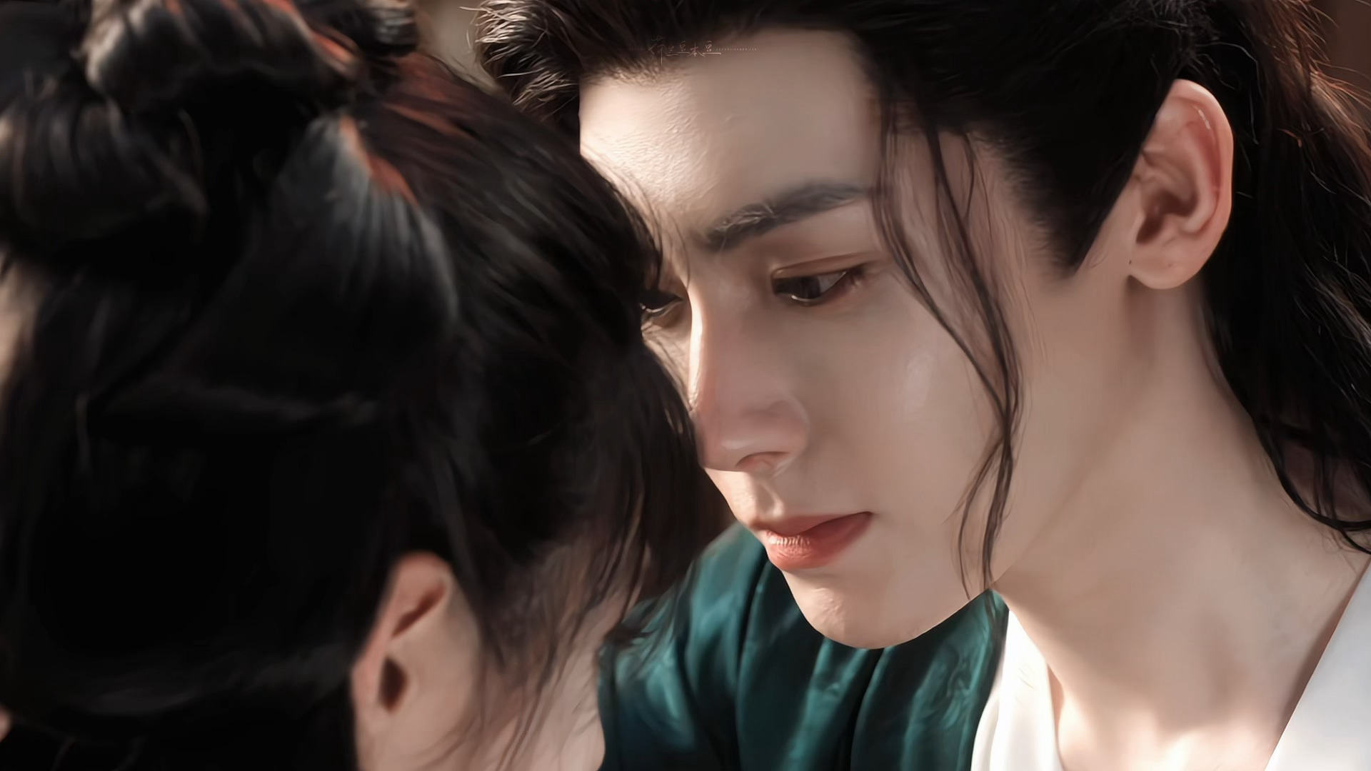 雀骨因为不能拍吻戏而搞出来的eyes kiss简直了完全是用眼神在沦陷在沉溺 