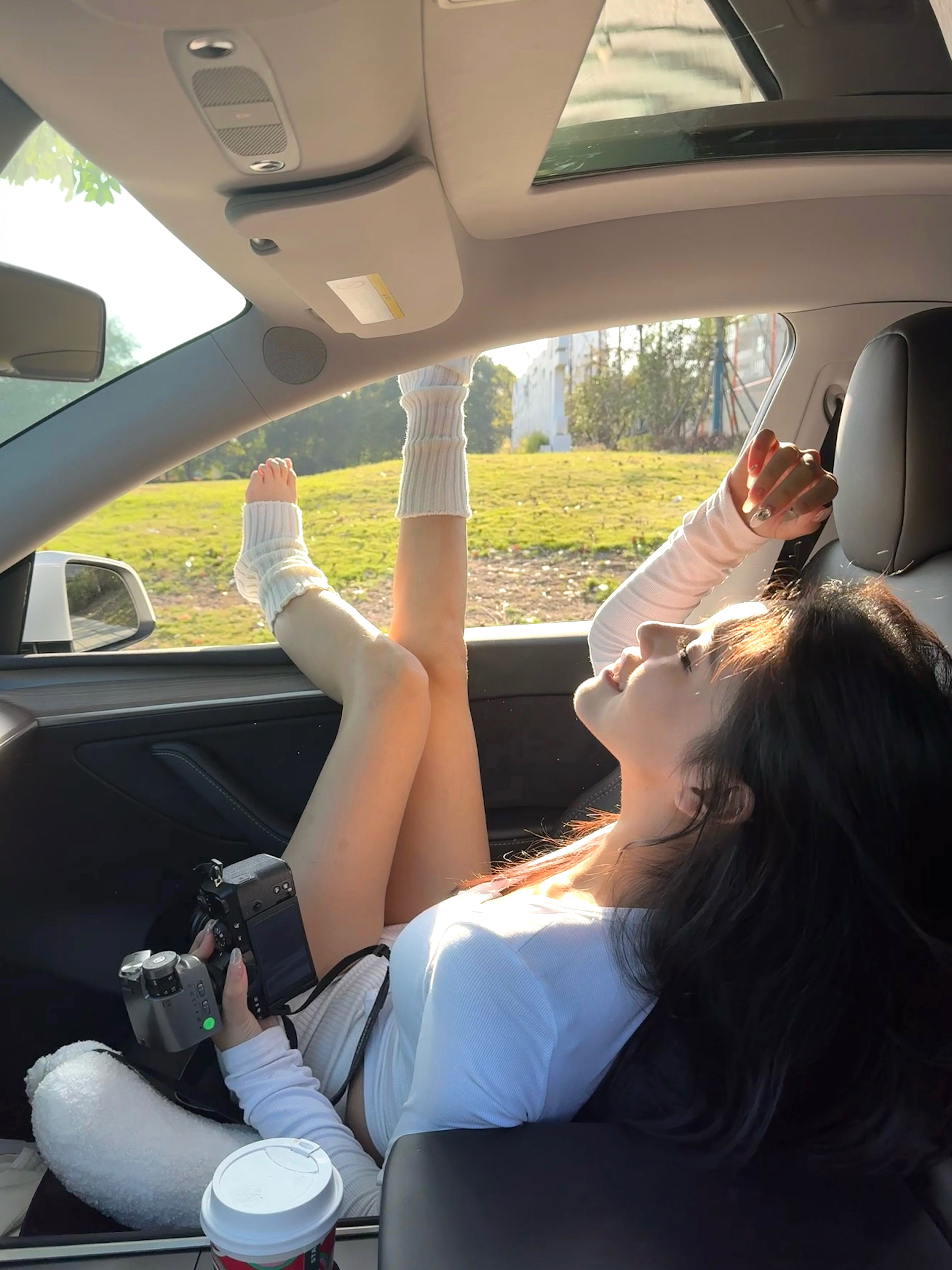 如果做不了娇滴滴的副驾驶那就做个酷酷的女司机 ​​​