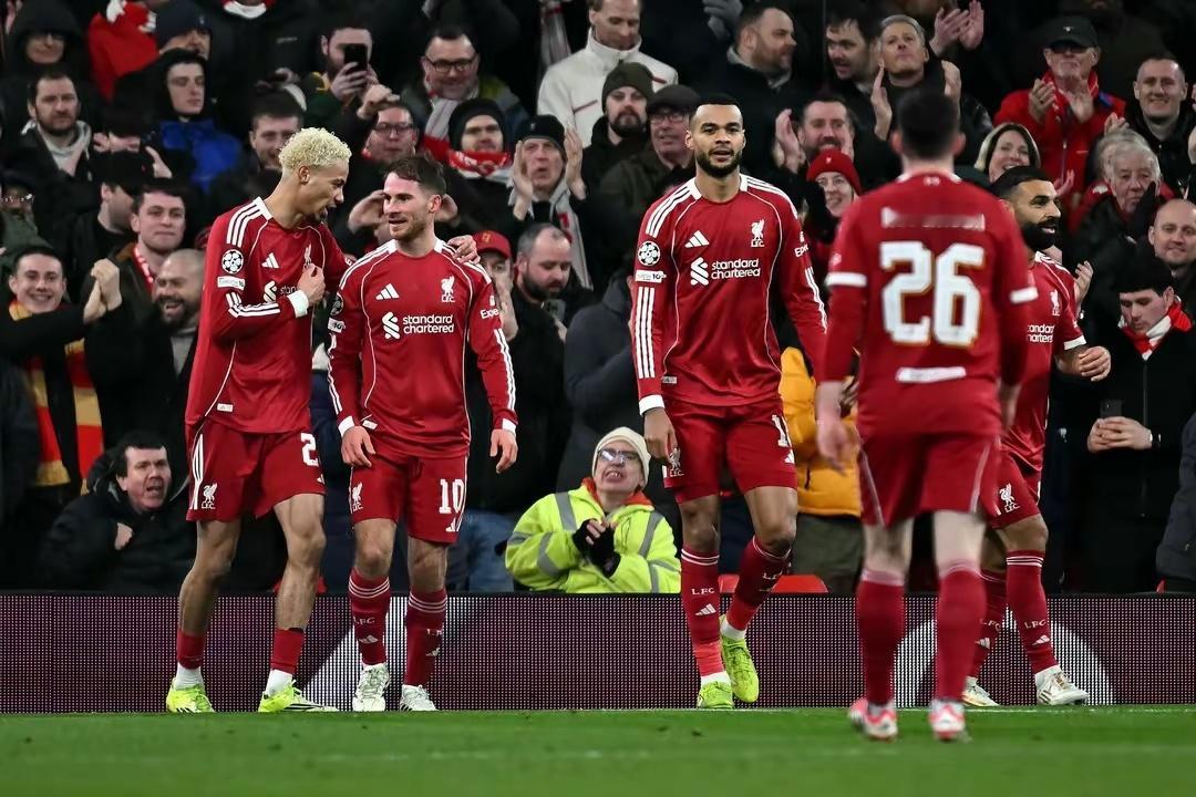 6-0大胜卡拉巴赫，欧冠改制瑞士轮后利物浦首胜非五大联赛球队欧冠利物浦vs卡拉巴