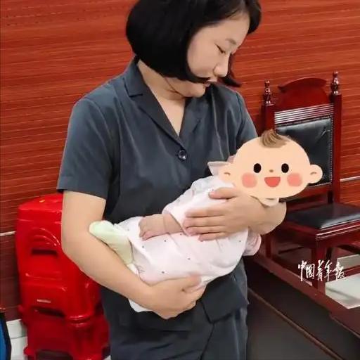 年轻夫妻吵架赌气把婴儿留在法庭

很多人吵架，习惯拿狠话赌气。但这对年轻夫妻的操