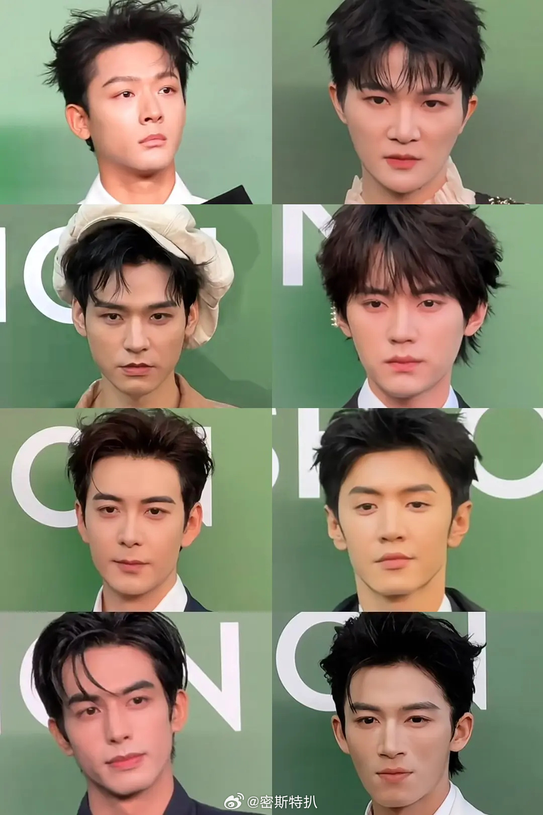 窝瓜男明星大头对比来了内娱💊了VOGUE直播 ​​​