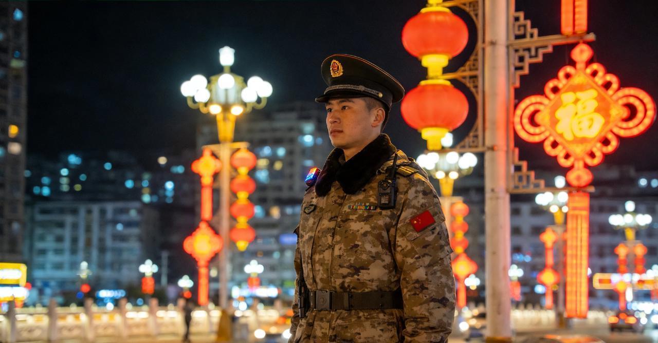 新春守岁 贵州武警全程备战
 
除夕守岁，万家团圆。新春佳节，武警贵州总队官兵坚