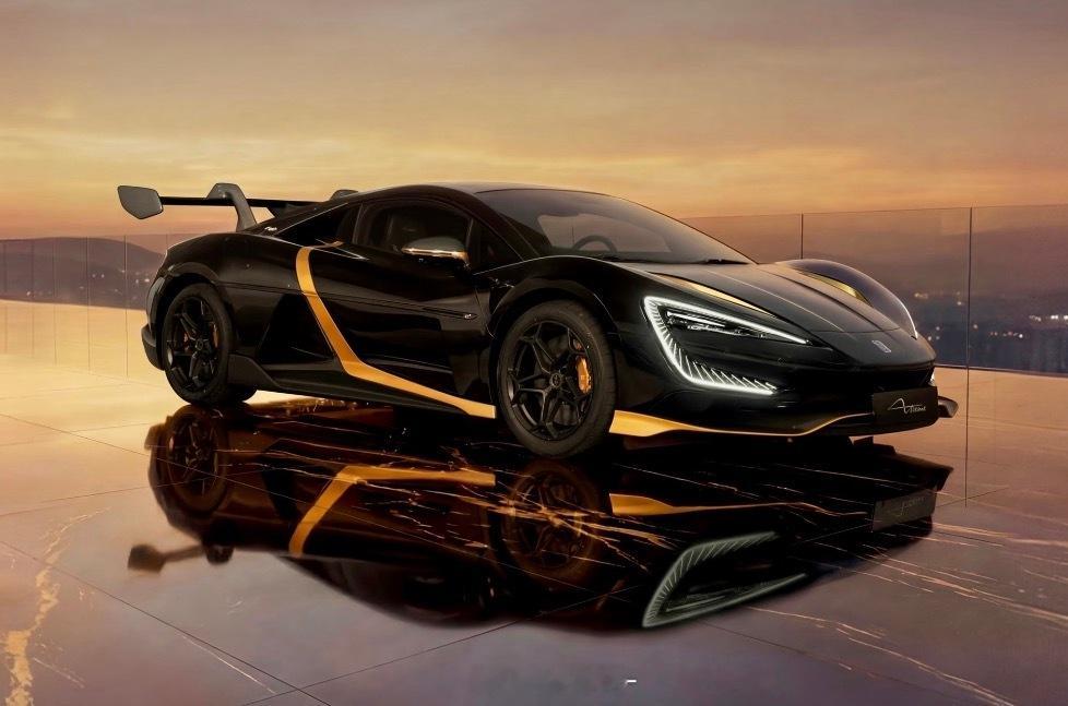 仰望U9X全球首台量产形态：破晓时刻高定版纯电超跑天花板，极速496.22km/