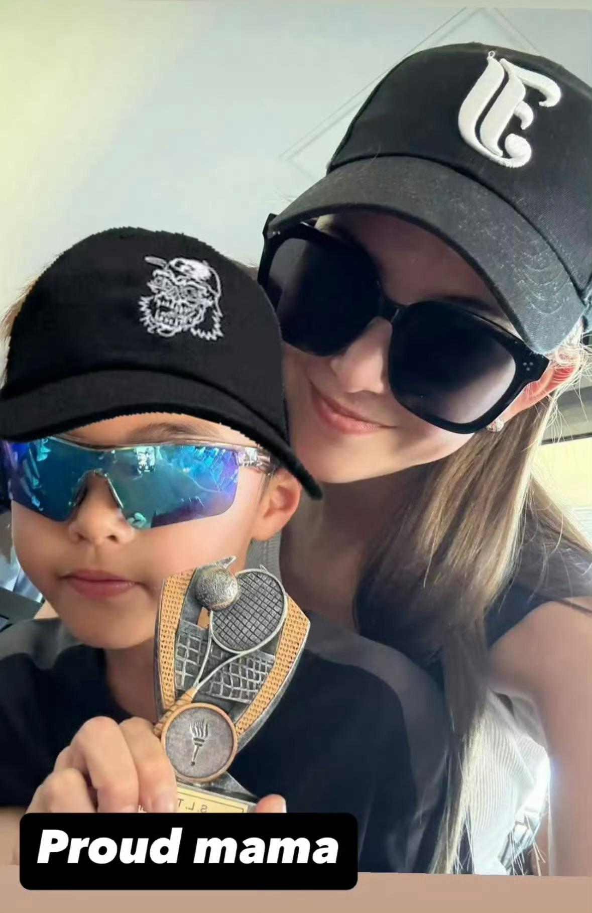 儿子发展的挺全面 