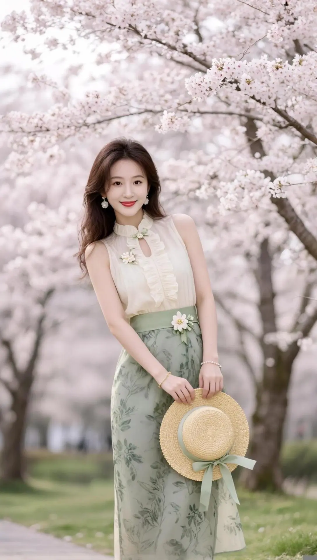 AI春日樱花写真 ai创作