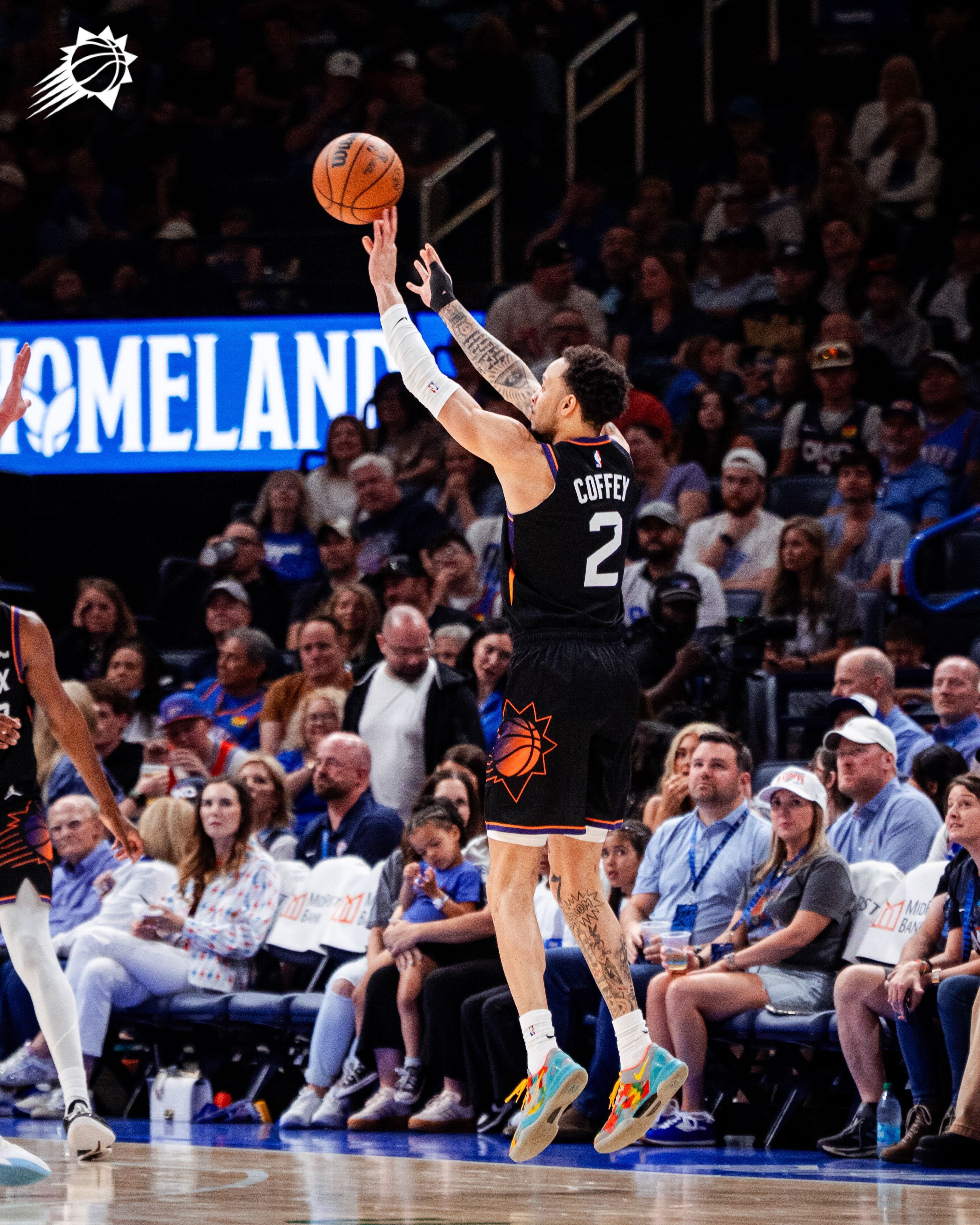 科菲本场拿下17分3篮板3助攻❗️菲尼克斯太阳 ｜旭日东升 ｜太阳vs雷霆