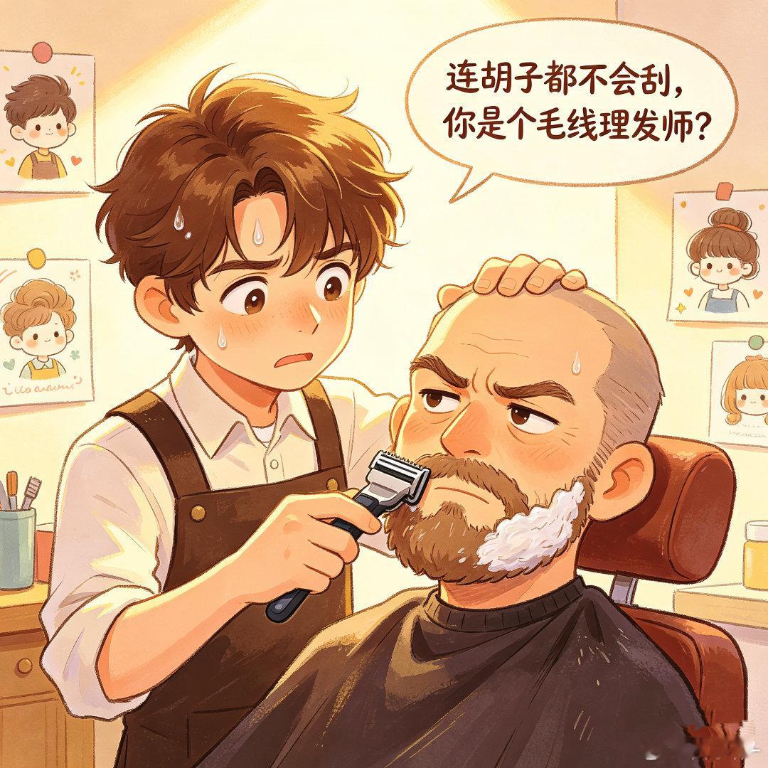 理发价格涨了 技术没涨技术真没感觉到涨，操作流程却严重分解了！以前理个发，洗头+