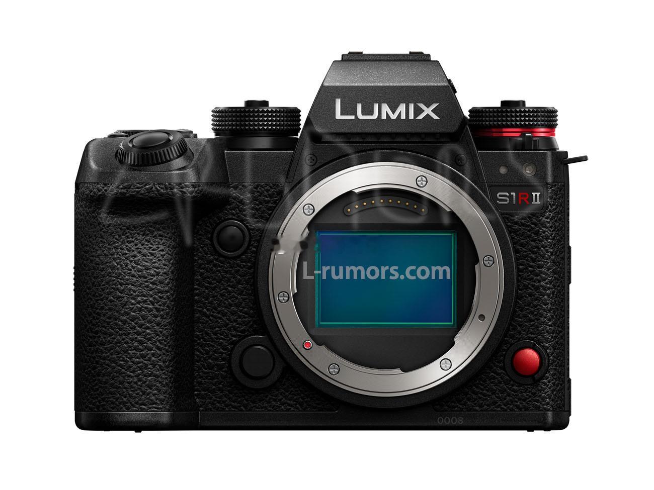 松下 Lumix S1RII 相机官方渲染图、完整参数曝光：44MP CMOS、