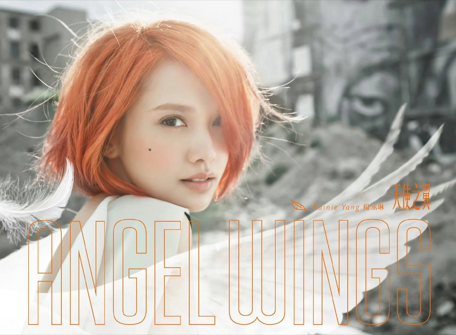 天使的翅膀 承载你的忧伤 飞翔 