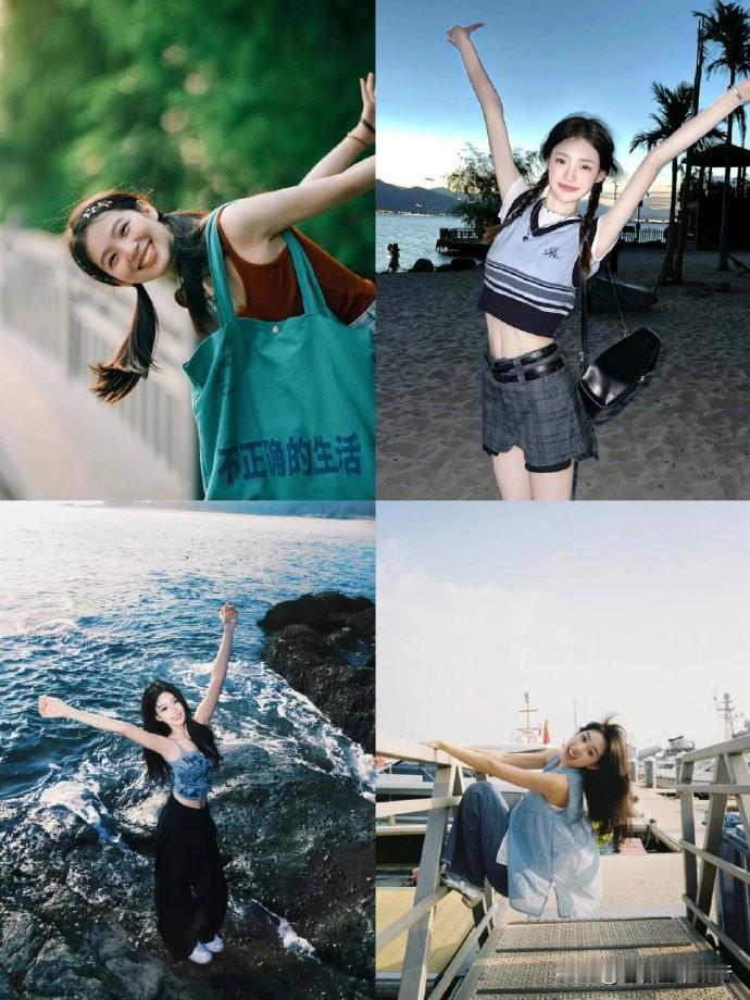 户外自由风｜松弛感拍照姿势合集✨
自然站立、侧身回头、抬手撩发、大步向前走、倚靠