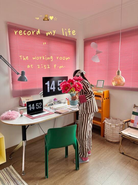 书房布置📖♡↝是女孩子的房间呐*🎀