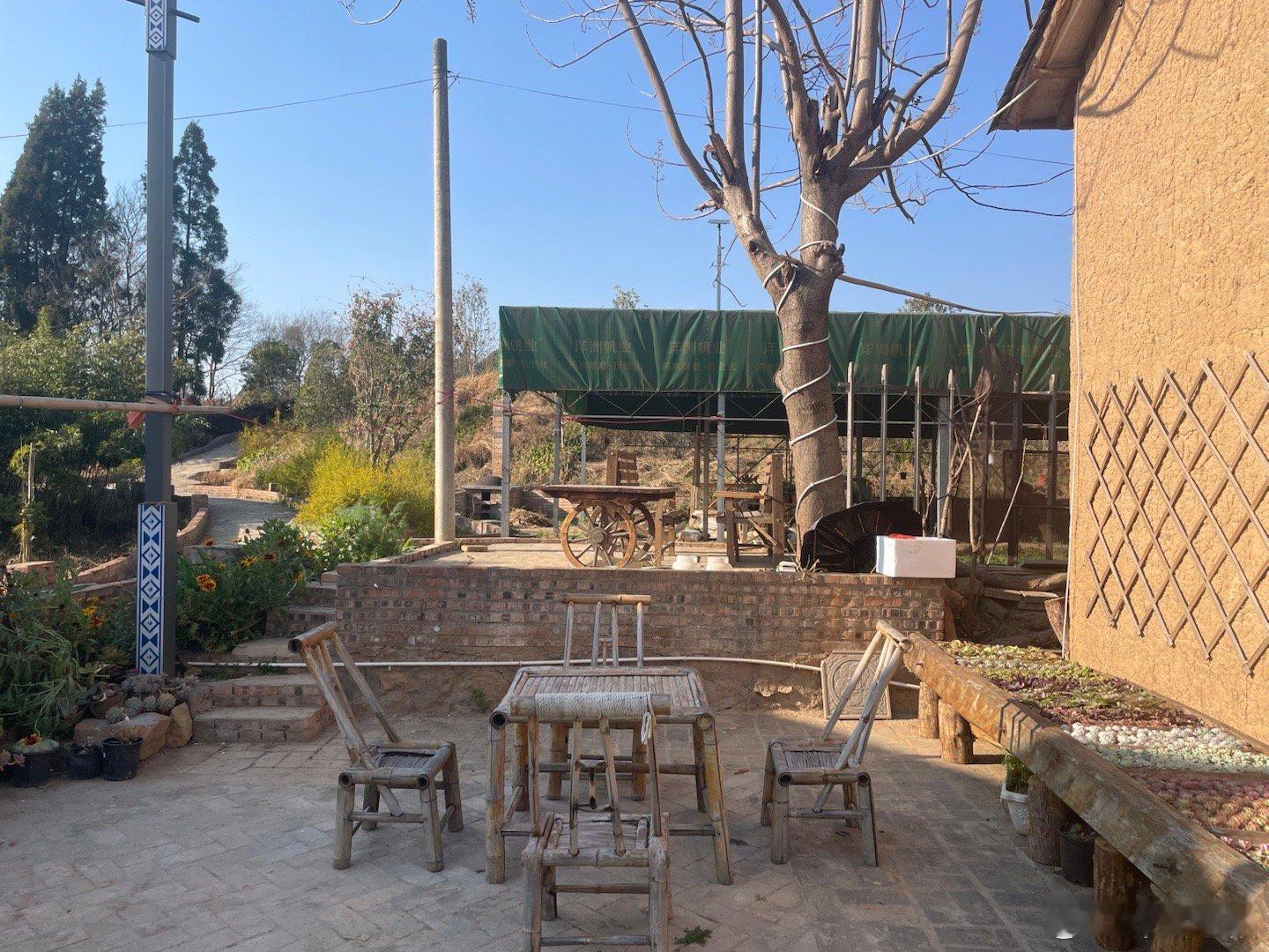 大年初一的午后暖阳☀️曾经享受年味，如今制造年味。无论是圣诞老人，还是红色中国年