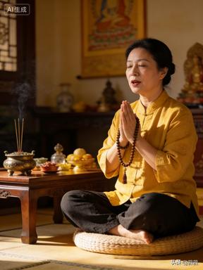 令人醍醐灌顶的一段话：
女人一旦开始修行，一般男的是近不了身的，修行后伴侣由护法