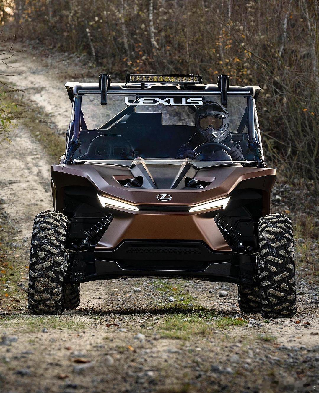 #越野车[超话]#  氢动力越野车Lexus ROV (Recreational