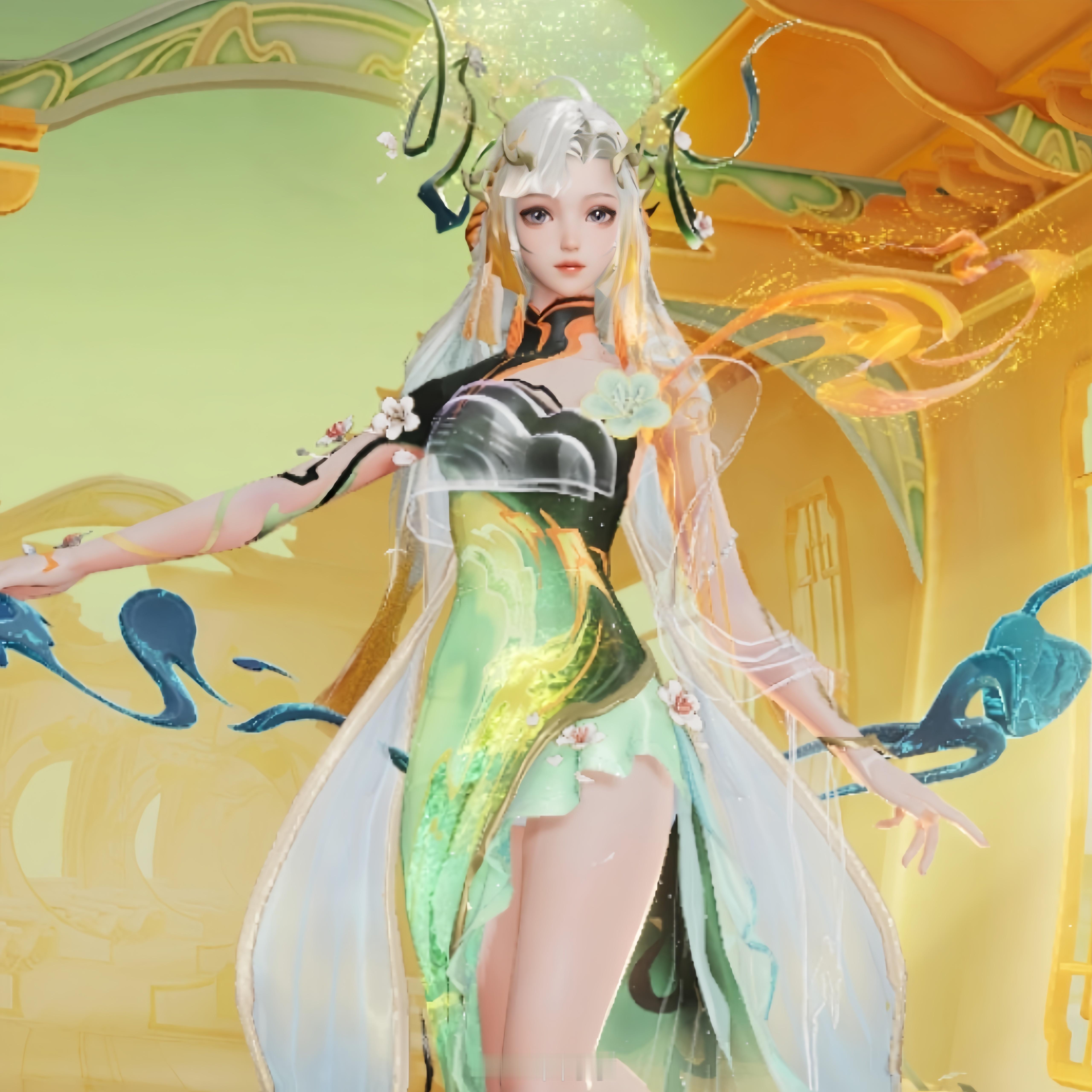 今年的经典流行发色依旧是白毛~#王者s35新赛季# #王者荣耀# #王者荣耀[超