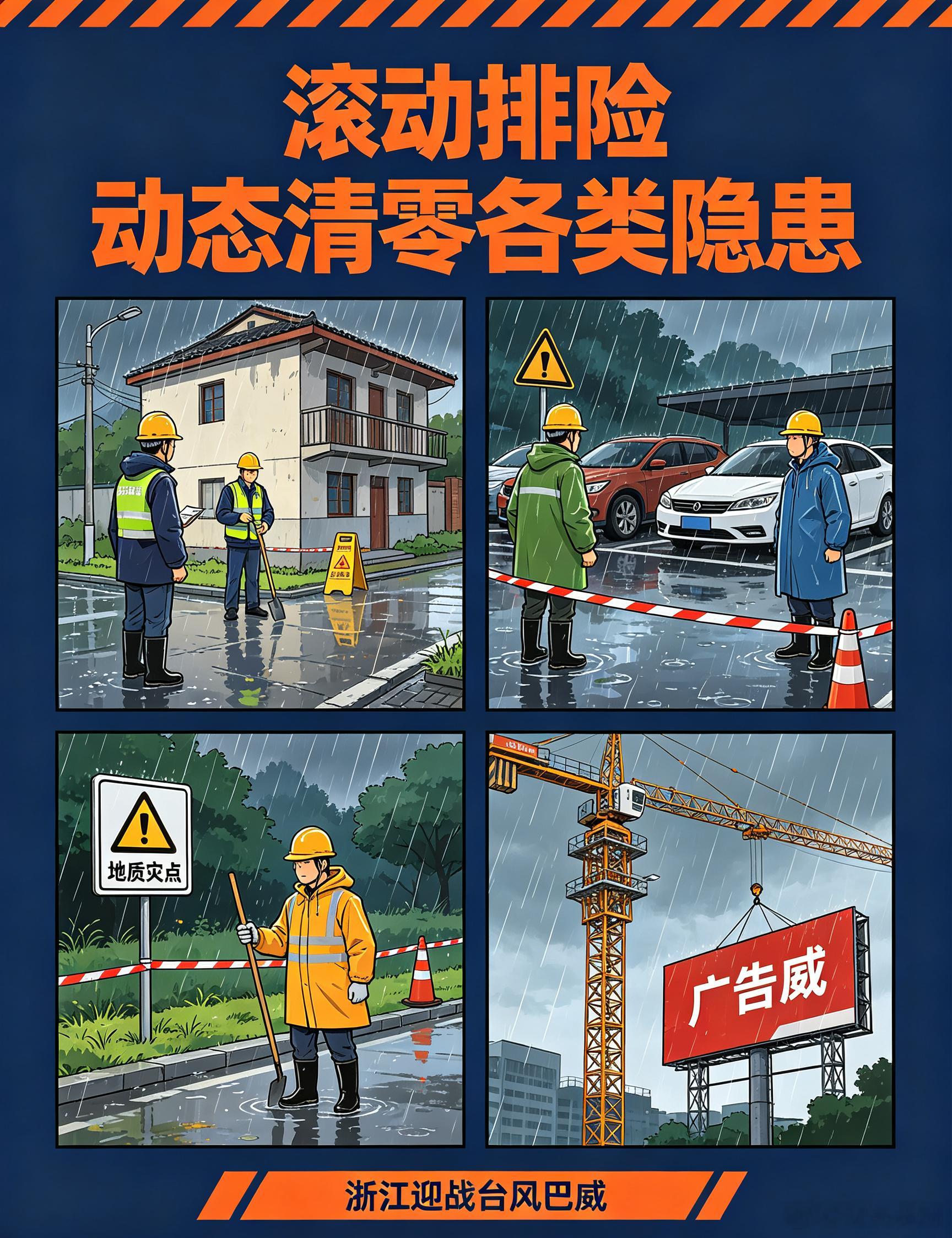 应对台风巴威 迎战台风巴威普陀在行动 从最坏处着眼、做到顶格防御、打足提前量，坚