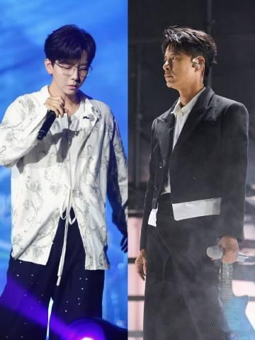 听李克勤胡夏合唱那些年哭了  端坐台下看李克勤演出，胡夏唱起《那些年》瞬间，青春