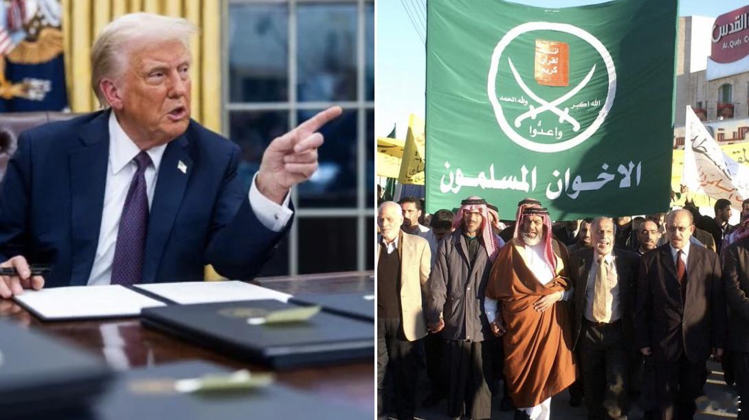 ‼️特朗普总统确认他将把穆斯林兄弟会指定为恐怖组织:“将以最强硬、最有力的措辞来