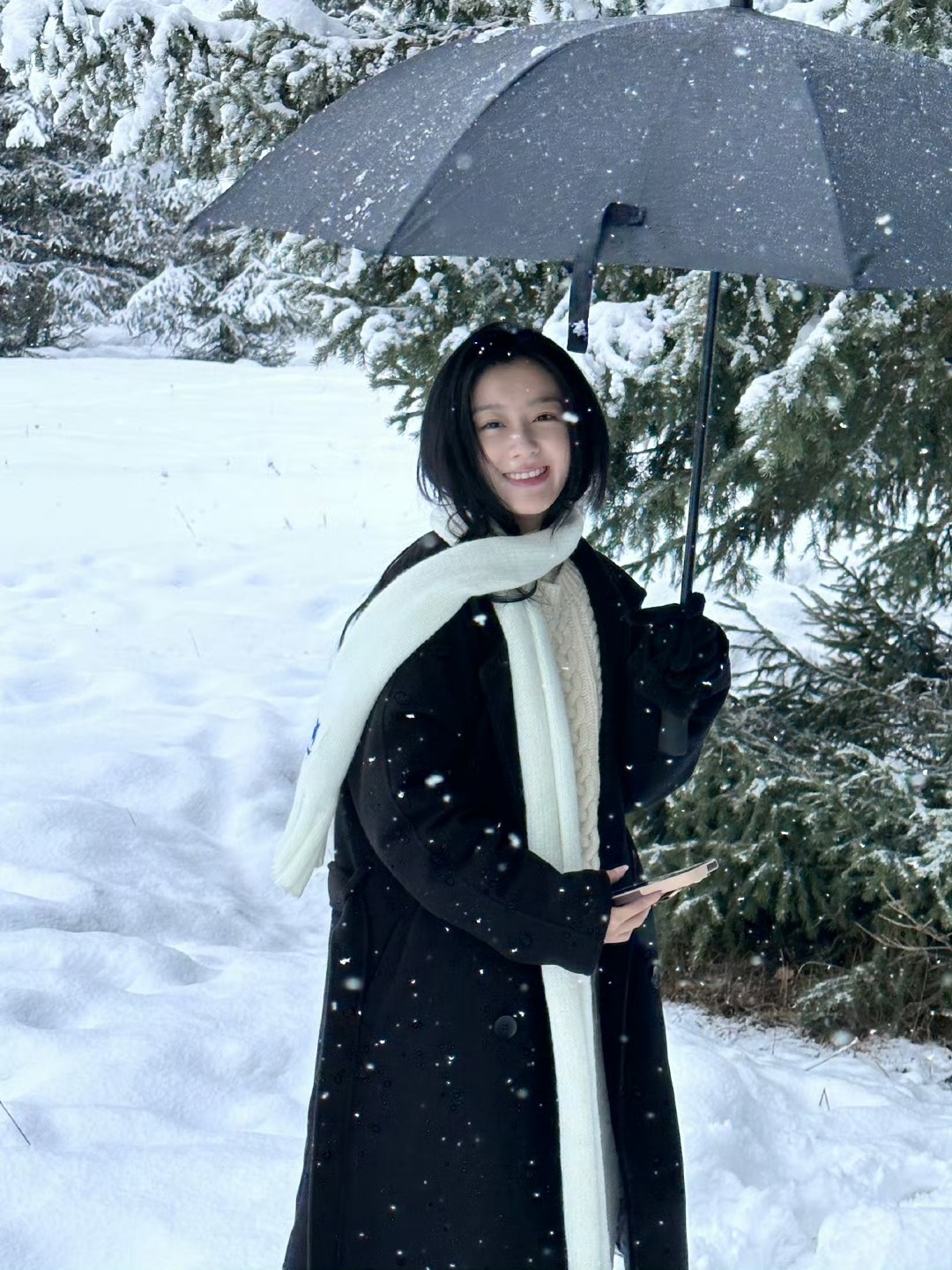 包上恩 雪地美女～