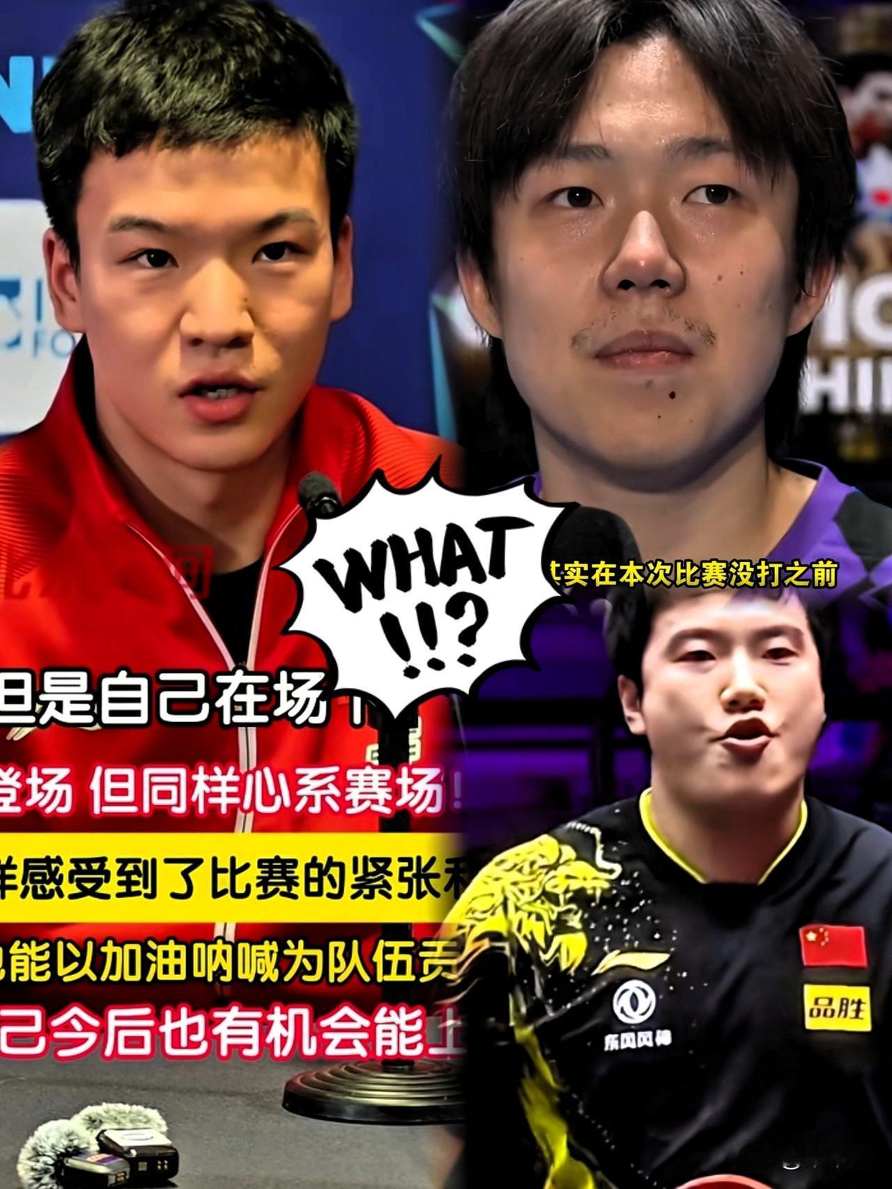 伦敦世乒赛团体赛，
国乒男队赢家竟然是向鹏。

为什么这么说呢？你看主力们在台前