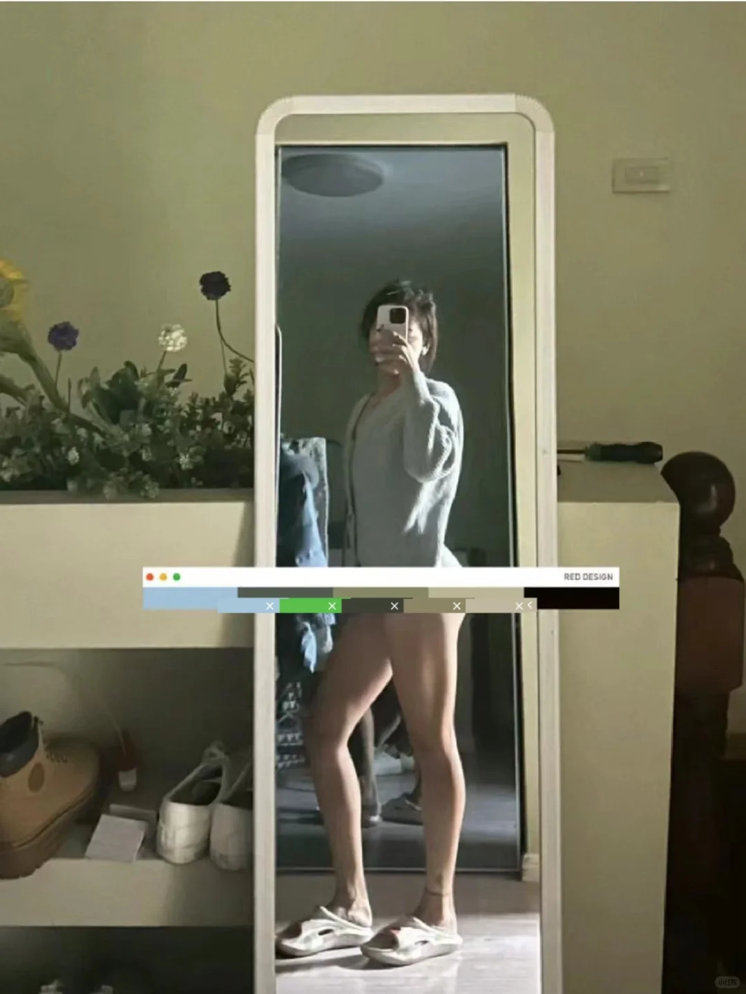 不敢发朋友圈系列之，我好喜欢我的身材。