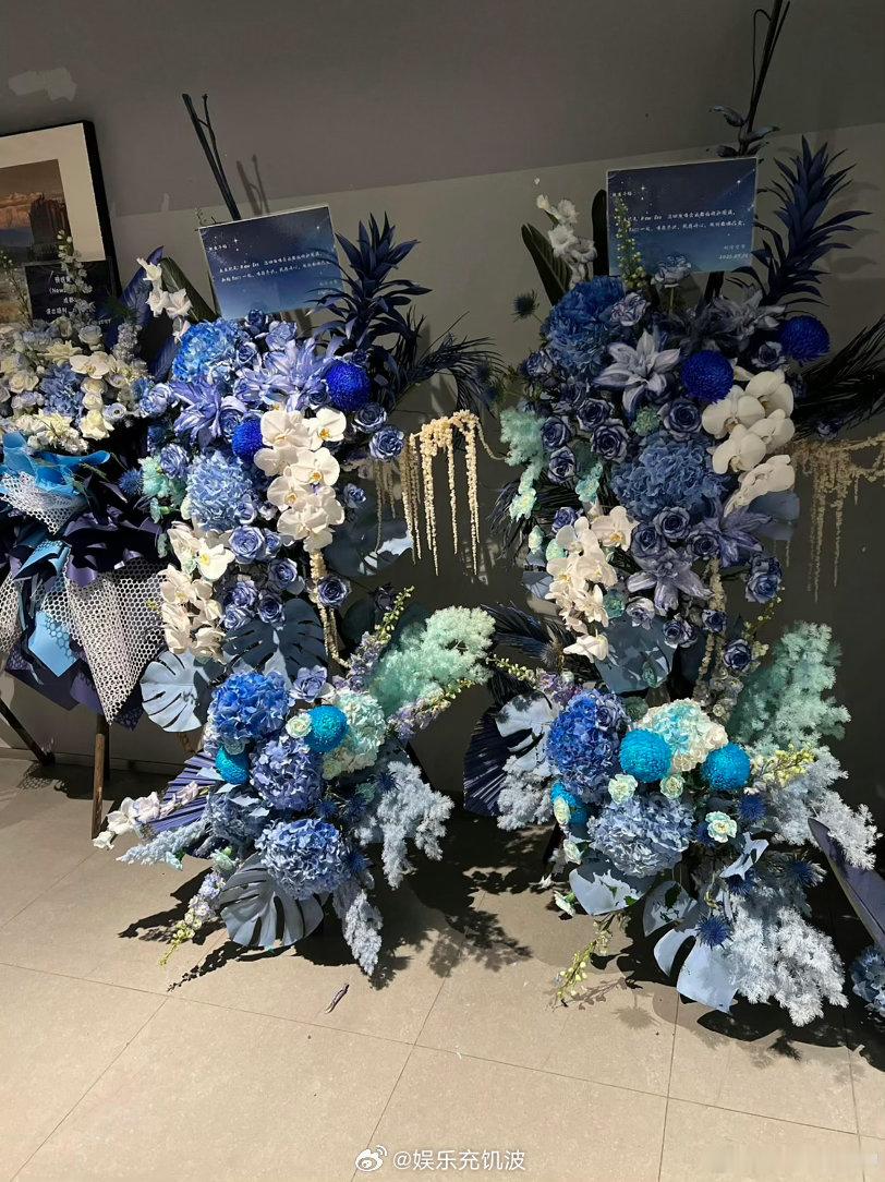 刘宇宁送黄子韬定制花篮刘宇宁送黄子韬定制花篮🈶~刘宇宁送黄子韬演唱会花篮定制星