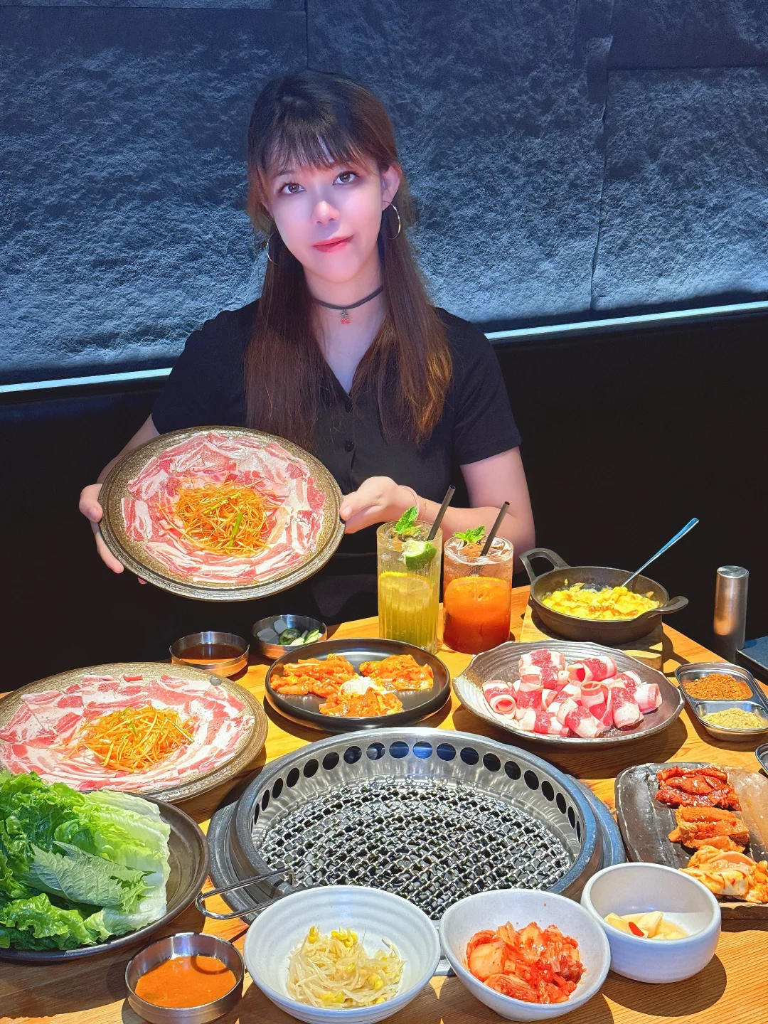 哇😯～在这里体验了多种烤肉🥩