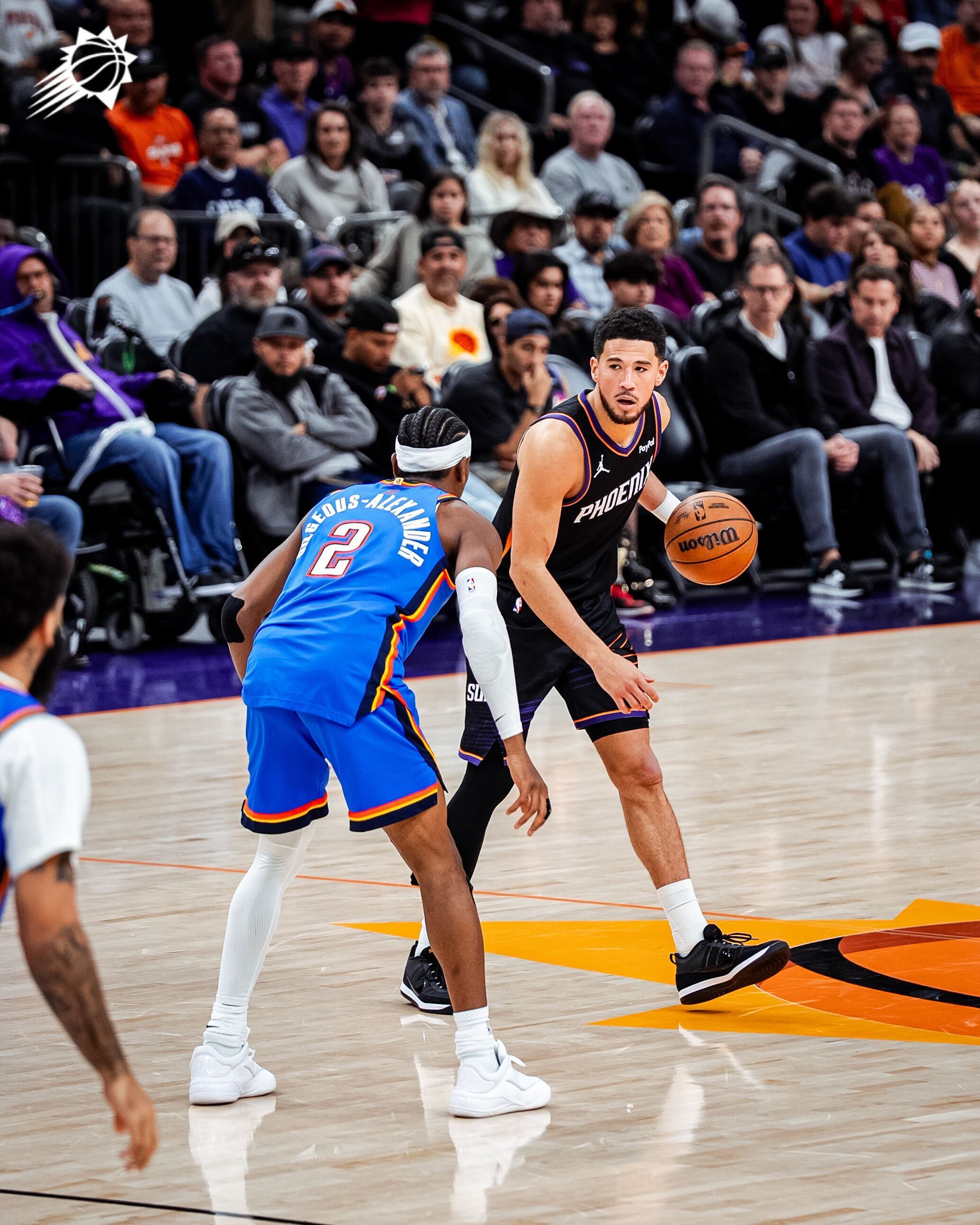 布克这赛季三分都不准，是不是就等这一刻转运呢？nba