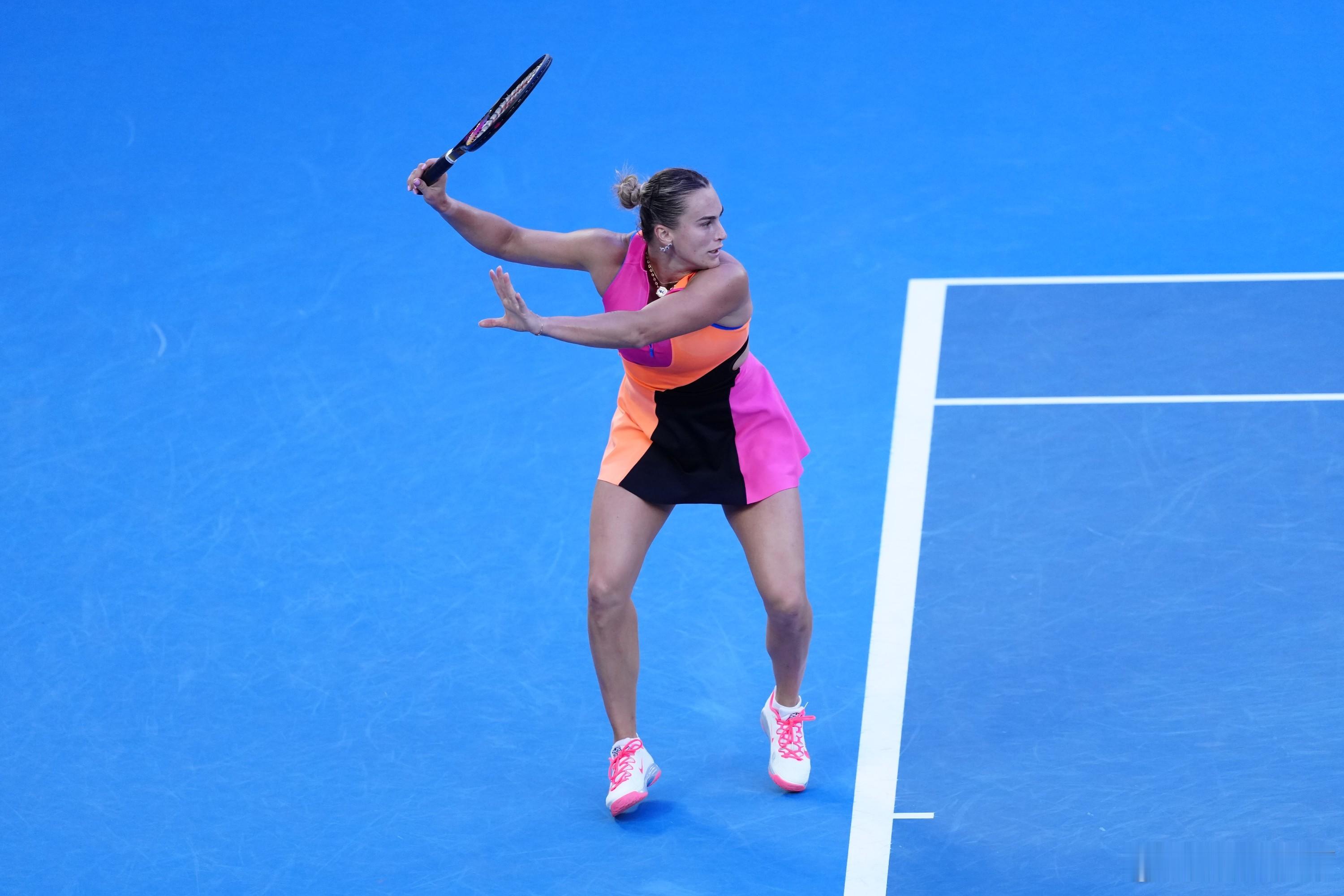 萨巴还是稳啊！萨巴伦卡晋级澳网次轮萨巴伦卡赢澳网开门红这很澳网